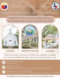 Swift Sweetheart Weddings - SOLD OUT!